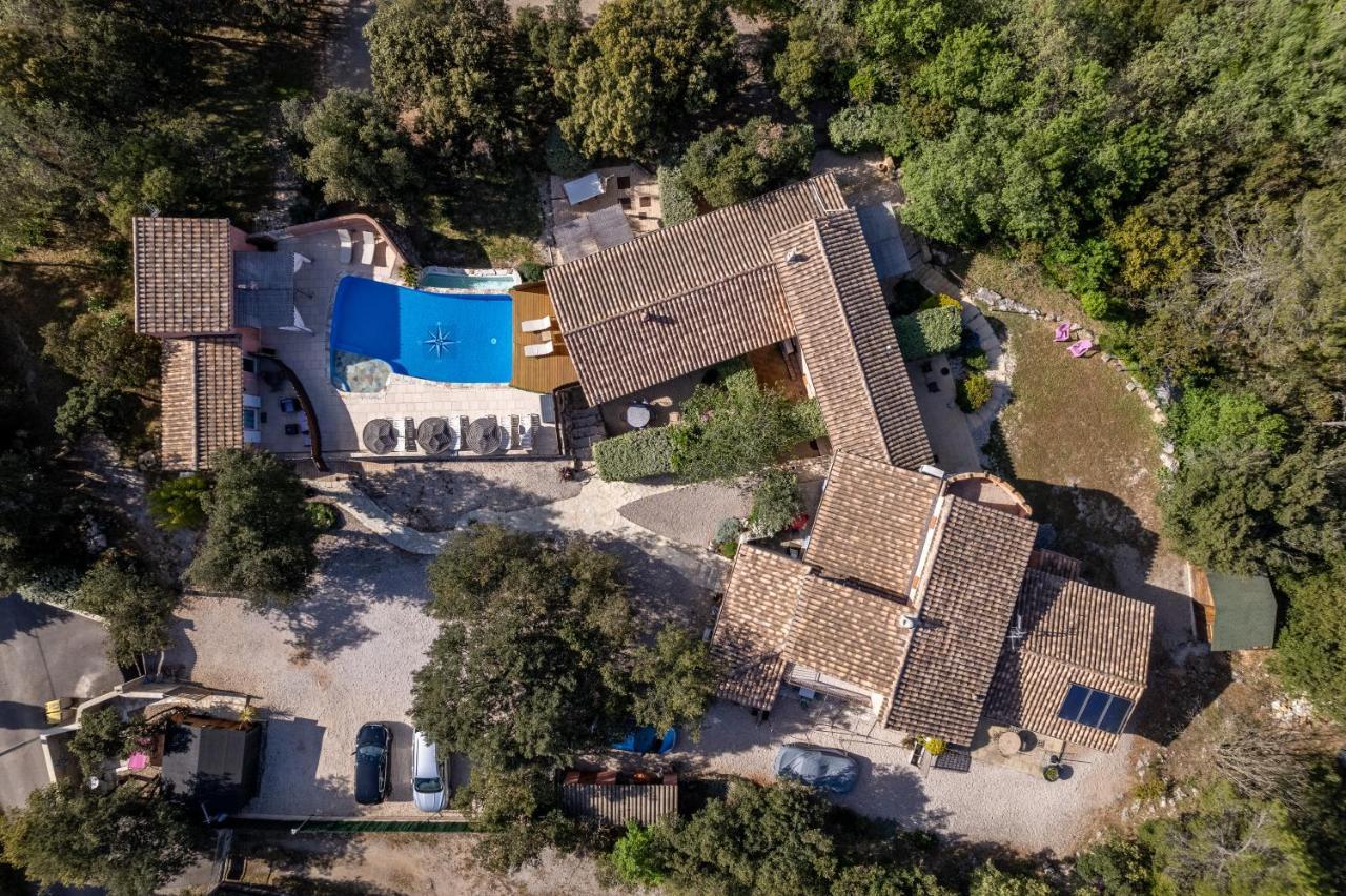 La Rose Des Vents & Spa - Gite Provence Néoules Eksteriør billede